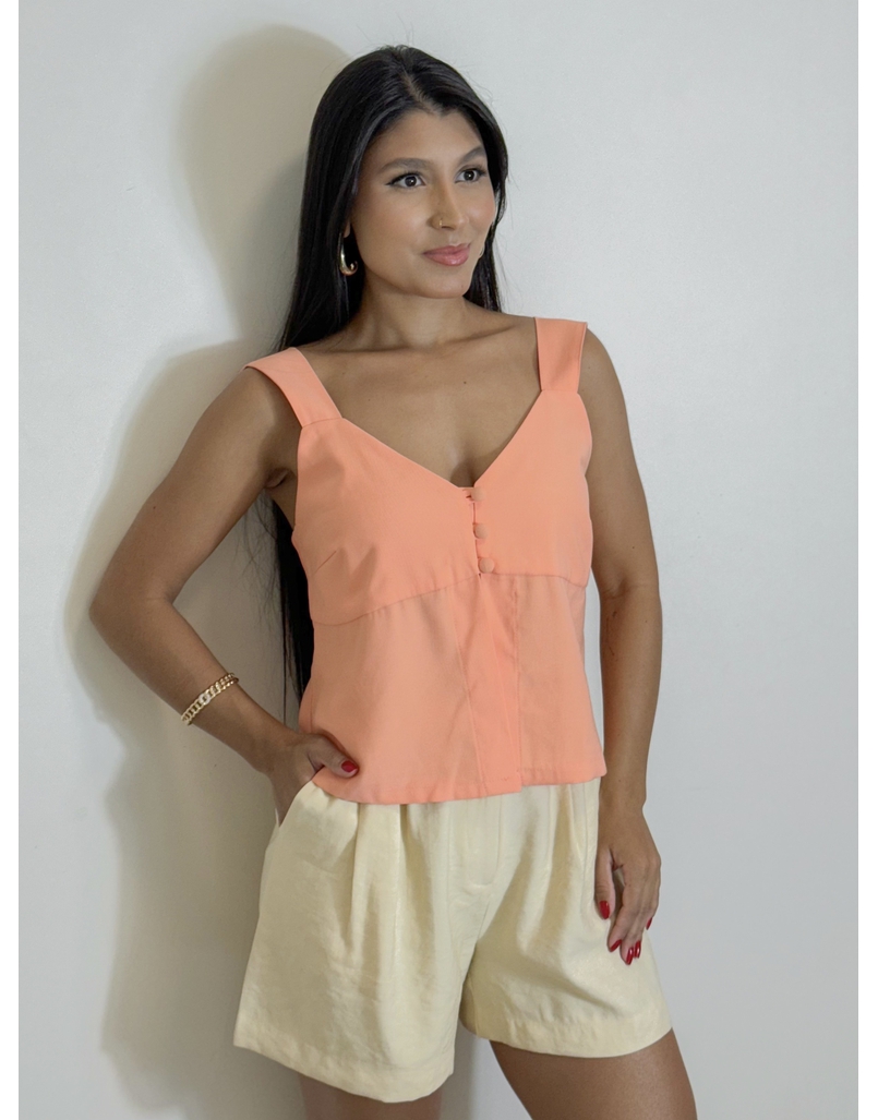 Blusa Alça Bianca Salmão 
