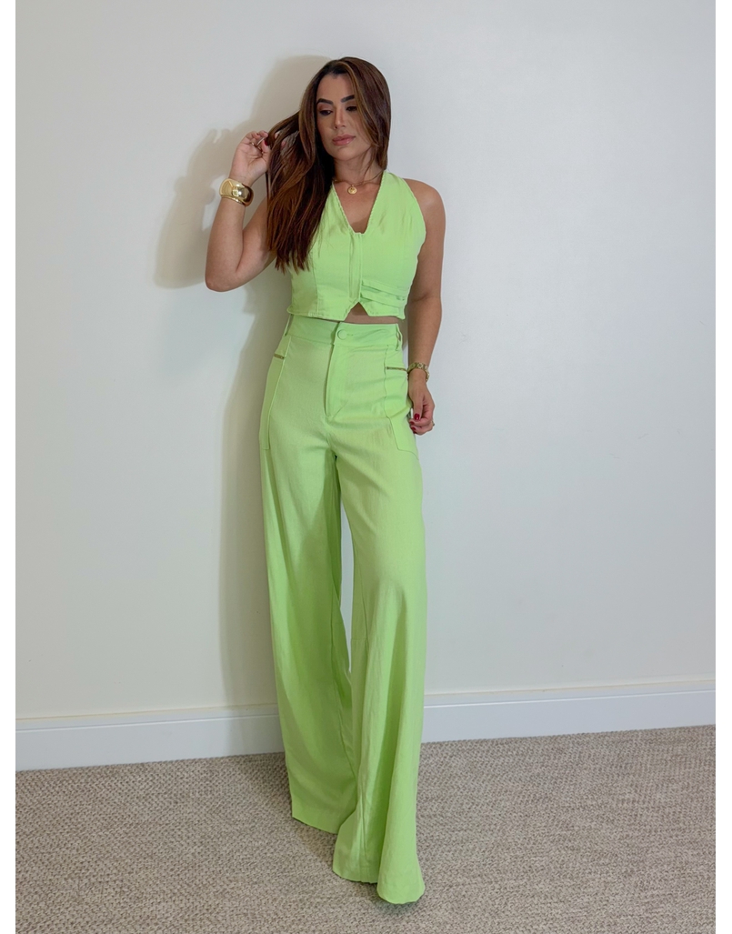 Conjunto Pantalona Sofia Lima