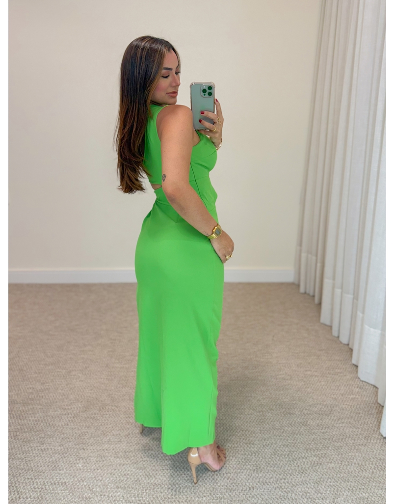 Vestido Midi Rita Verde