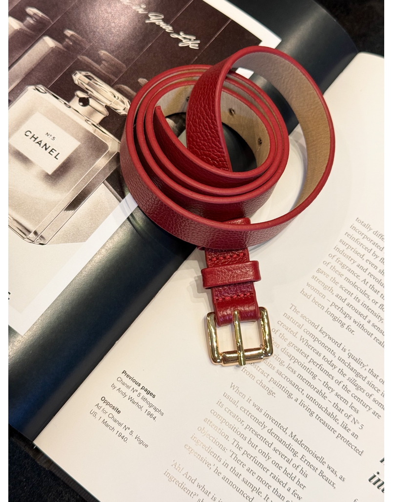 Cinto Couro Ju Cherry