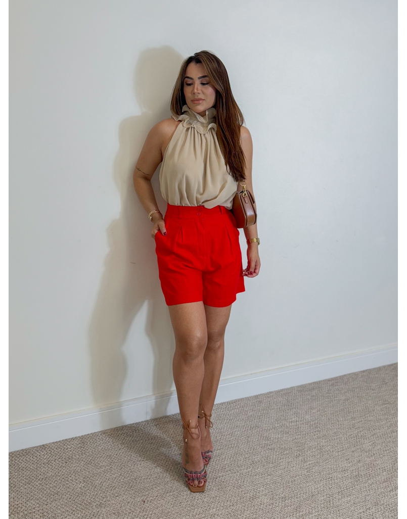 Short Vanessa Vermelho