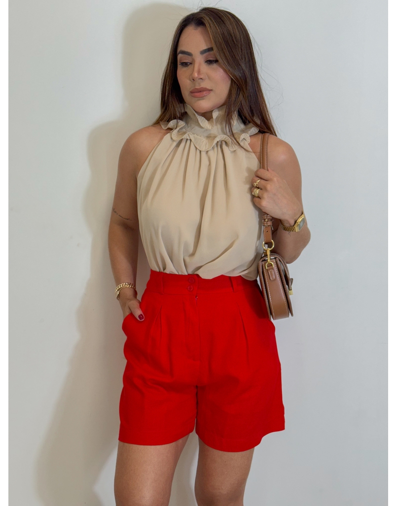 Short Vanessa Vermelho