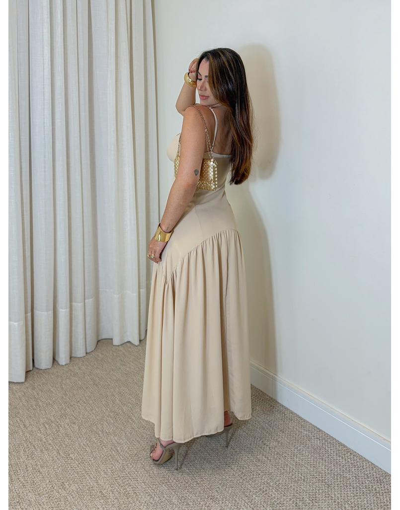 Vestido Midi Lohana Areia