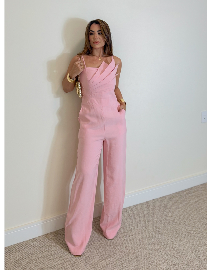 Macacão Assimétrico Janaína Rosa