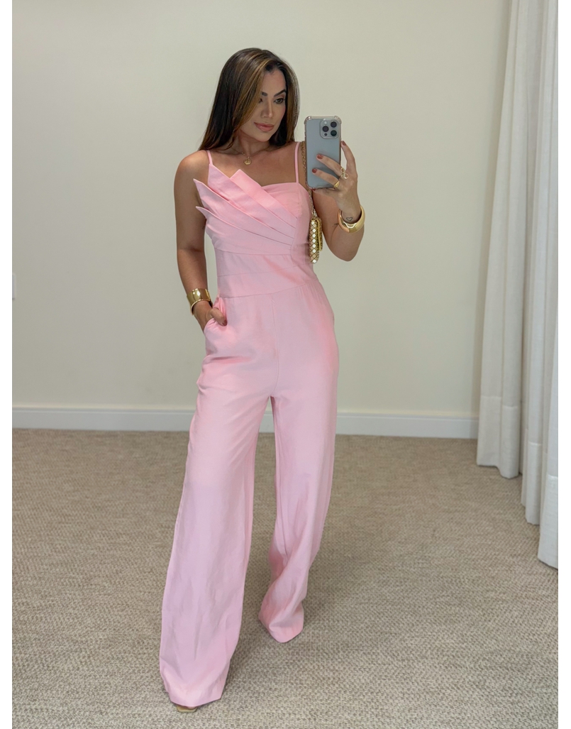 Macacão Assimétrico Janaína Rosa