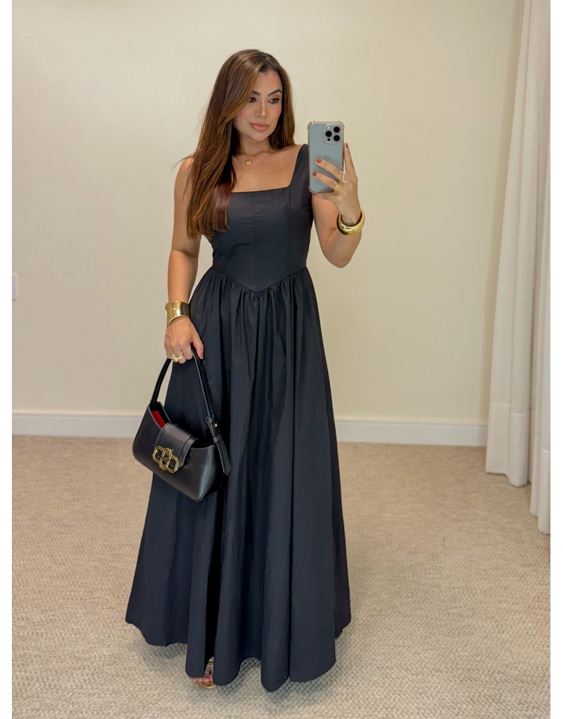 Vestido Alça Giovanna Preto