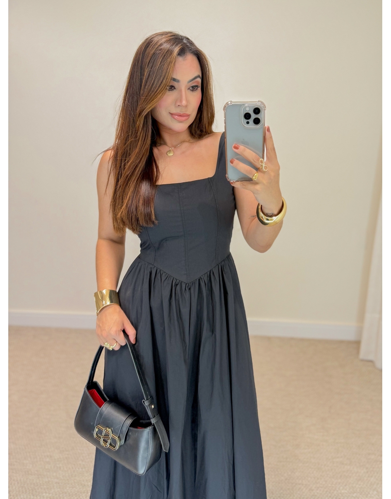 Vestido Alça Giovanna Preto