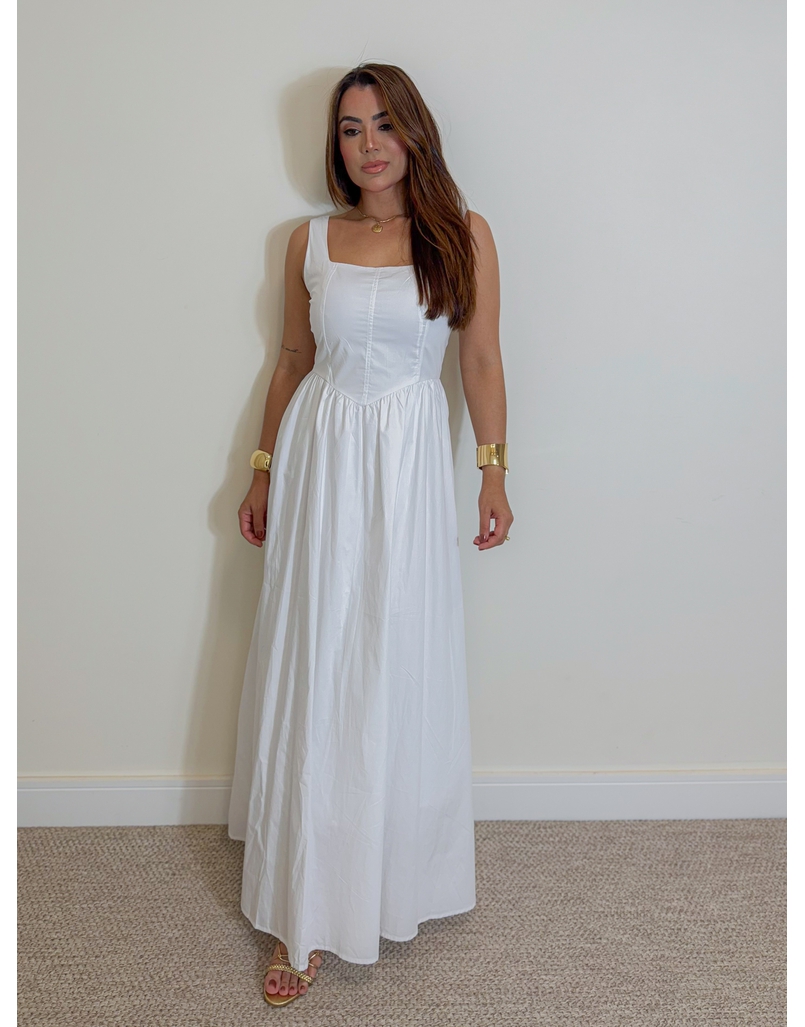 Vestido Alça Giovanna Branco