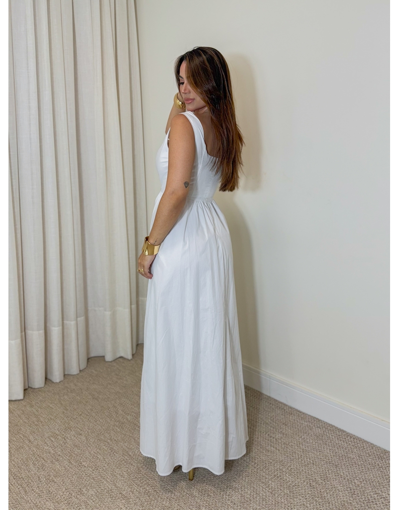 Vestido Alça Giovanna Branco