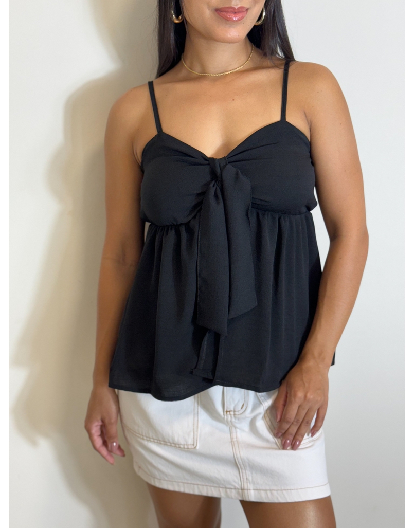 Blusa Laço Ludmila Preto