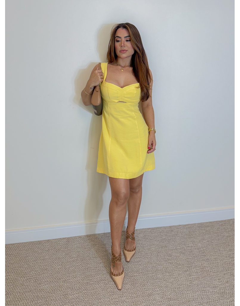 Vestido Liane Amarelo