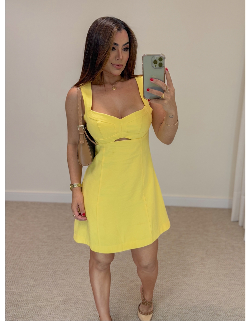 Vestido Liane Amarelo