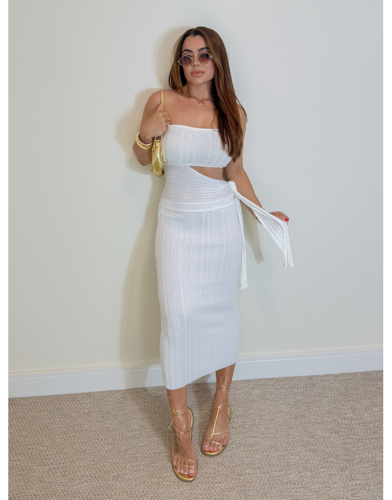 Vestido Midi Tricot Maristela Off