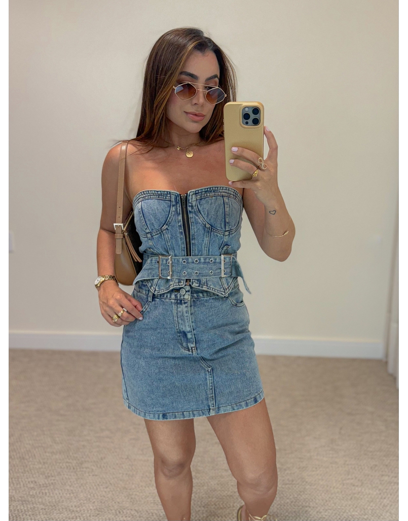 Conjunto Jeans Claro