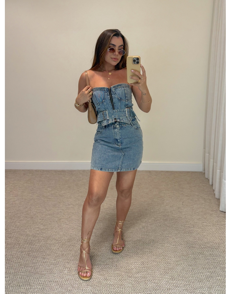 Conjunto Jeans Claro