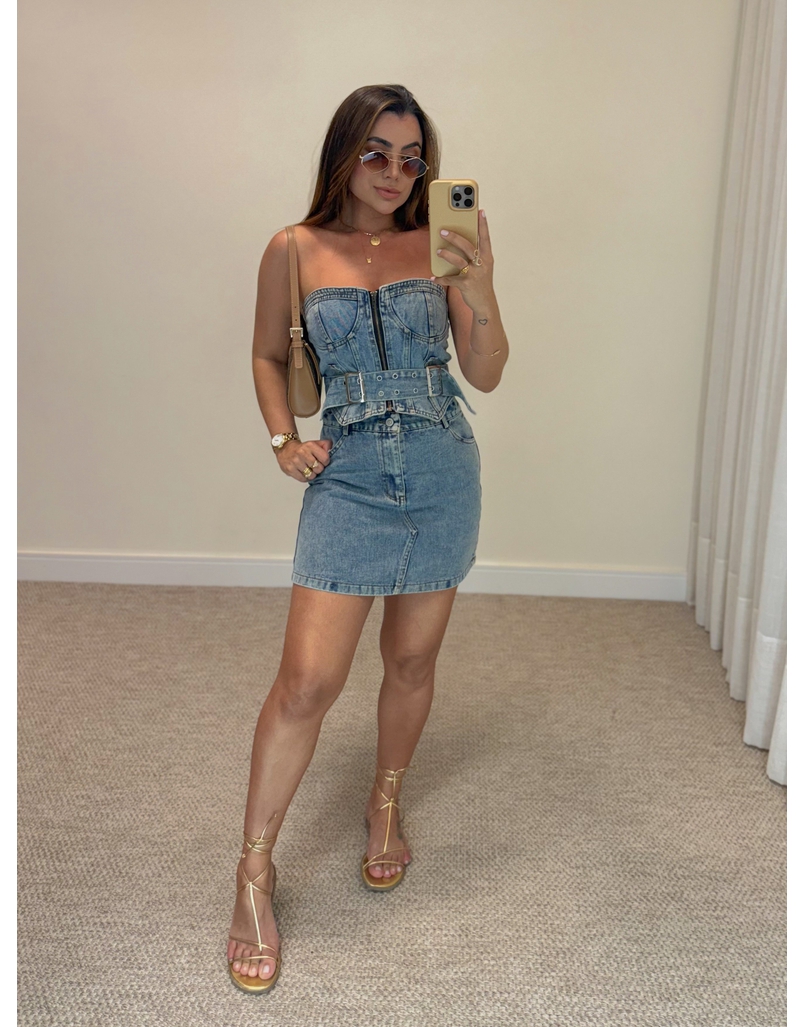 Conjunto Jeans Claro