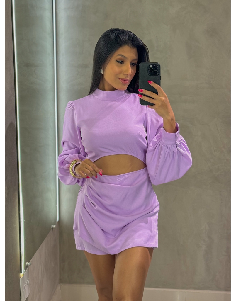 Macaquinho Brenda Lavanda