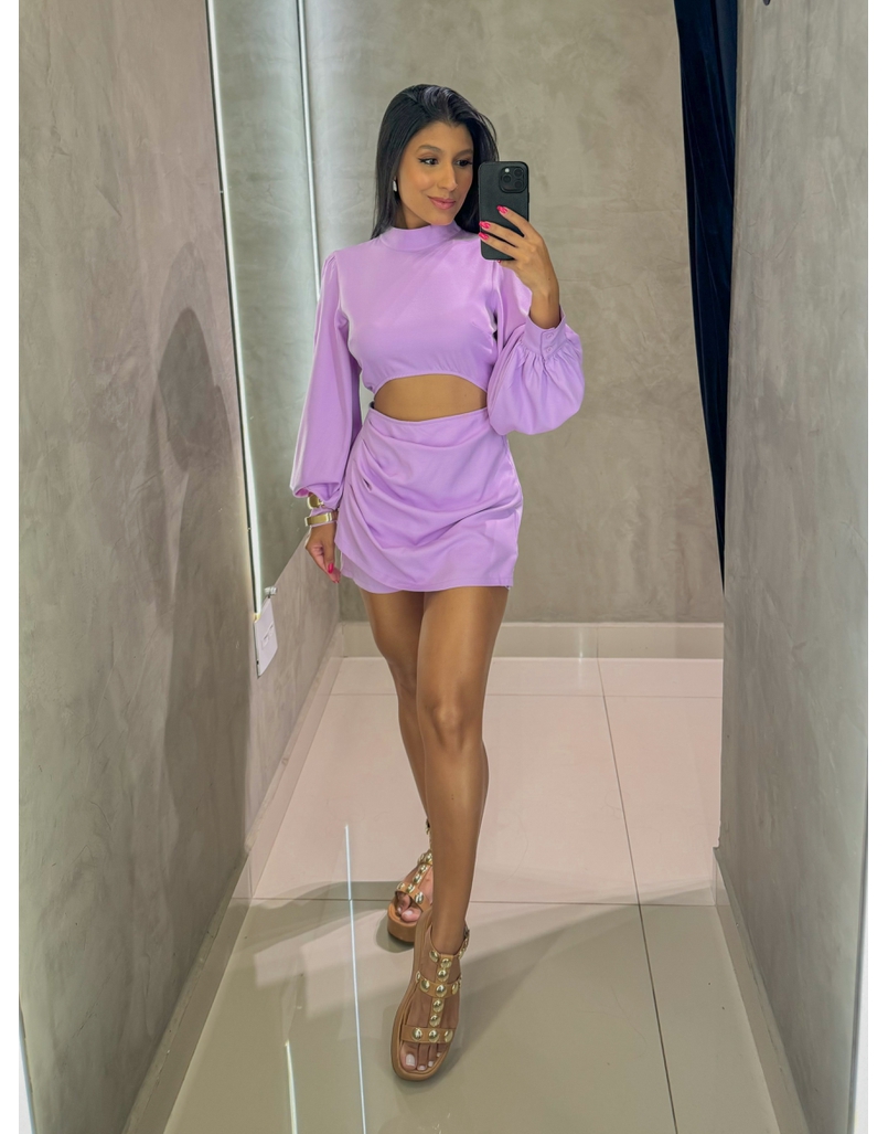 Macaquinho Brenda Lavanda