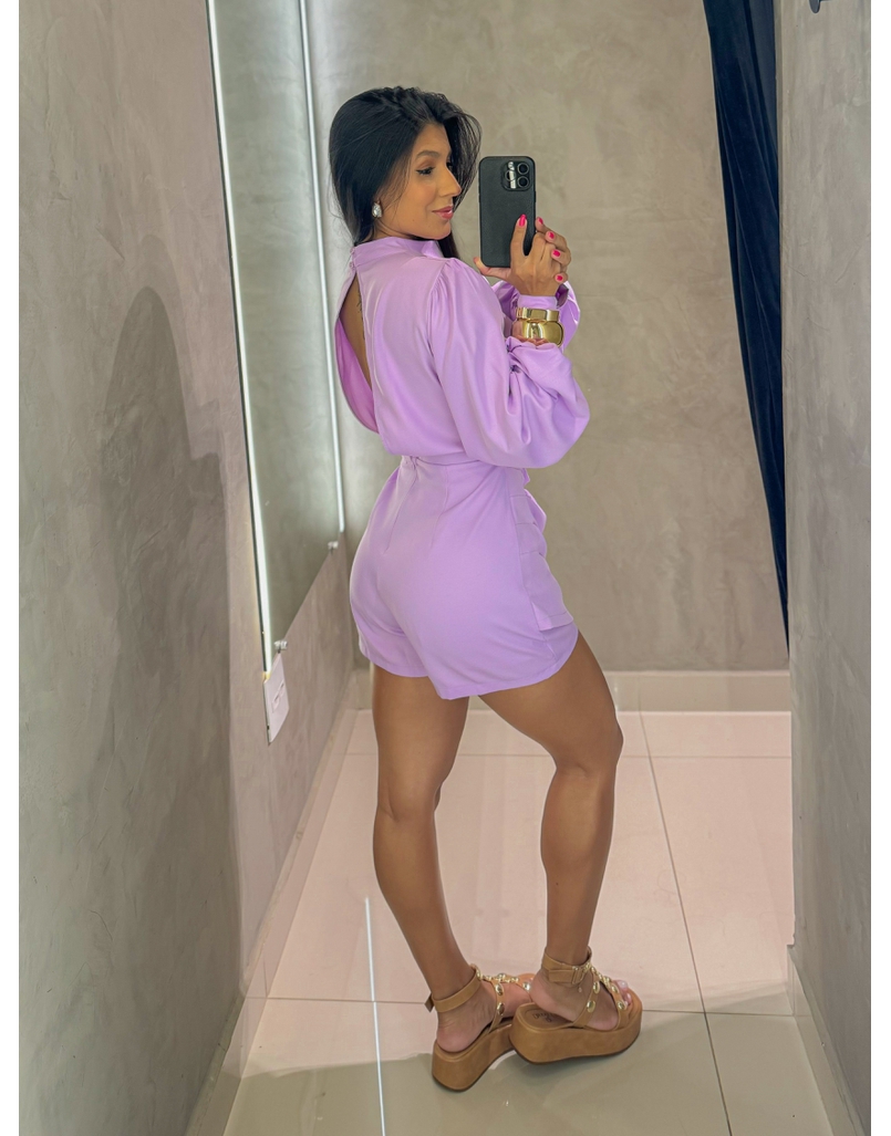 Macaquinho Brenda Lavanda