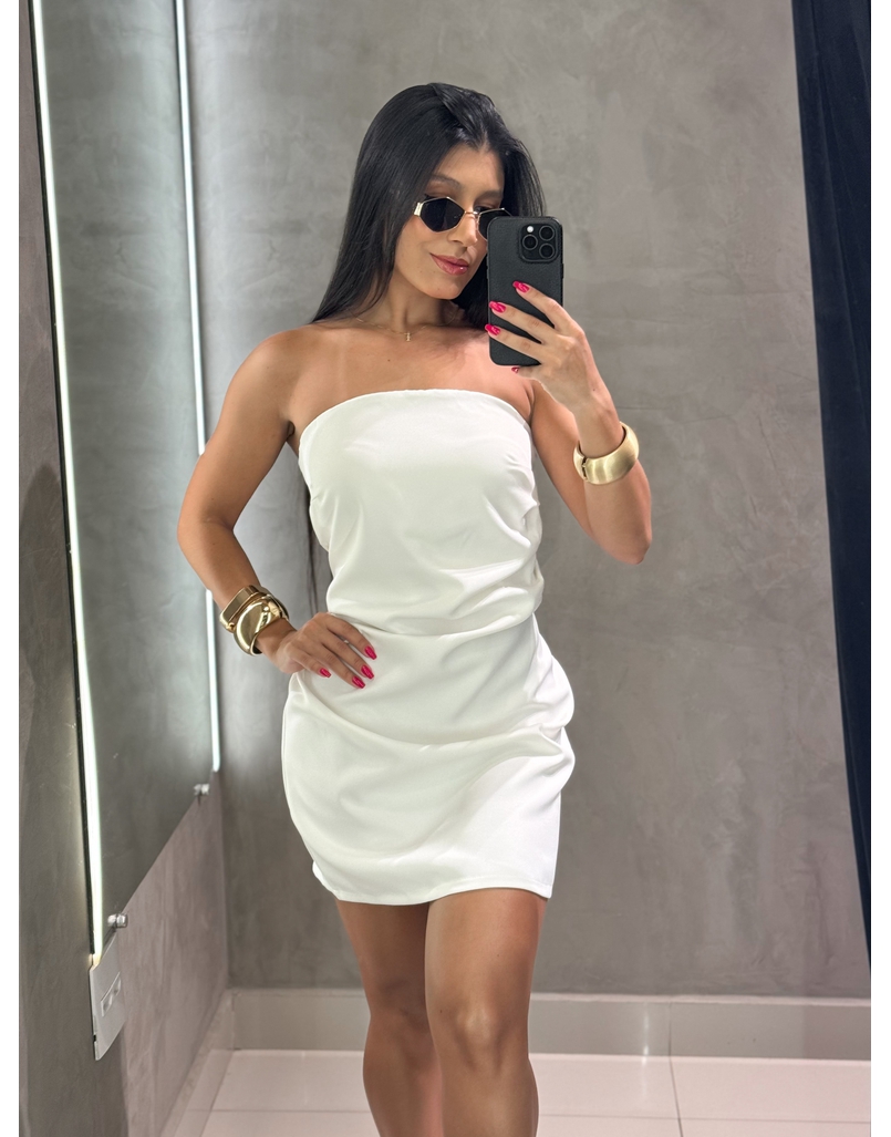 Vestido Bárbara Branco