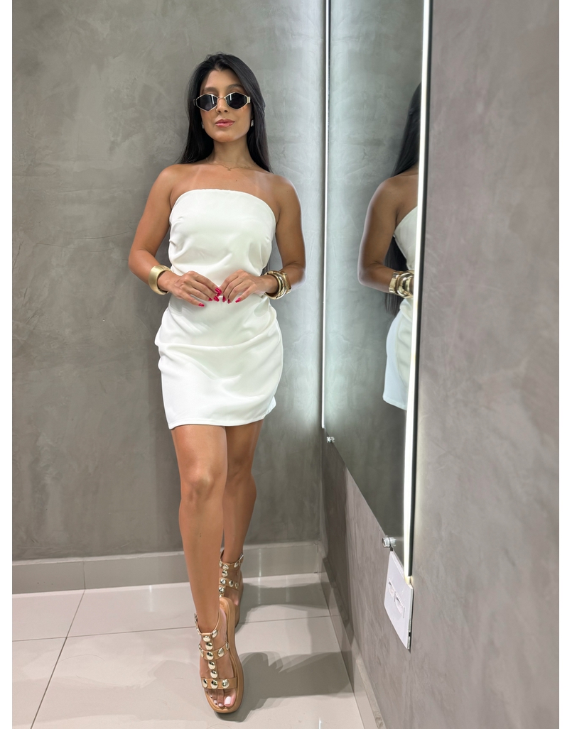 Vestido Bárbara Branco