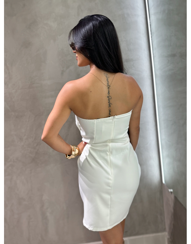 Vestido Bárbara Branco