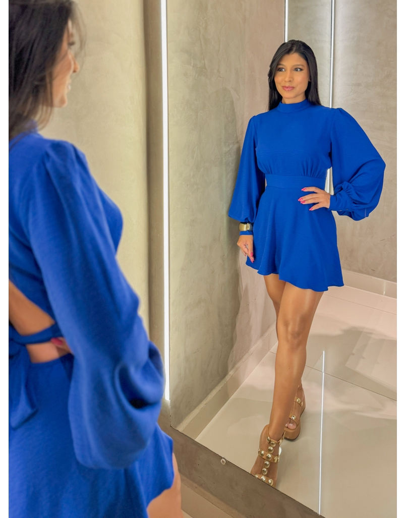 Macaquinho Marília Azul