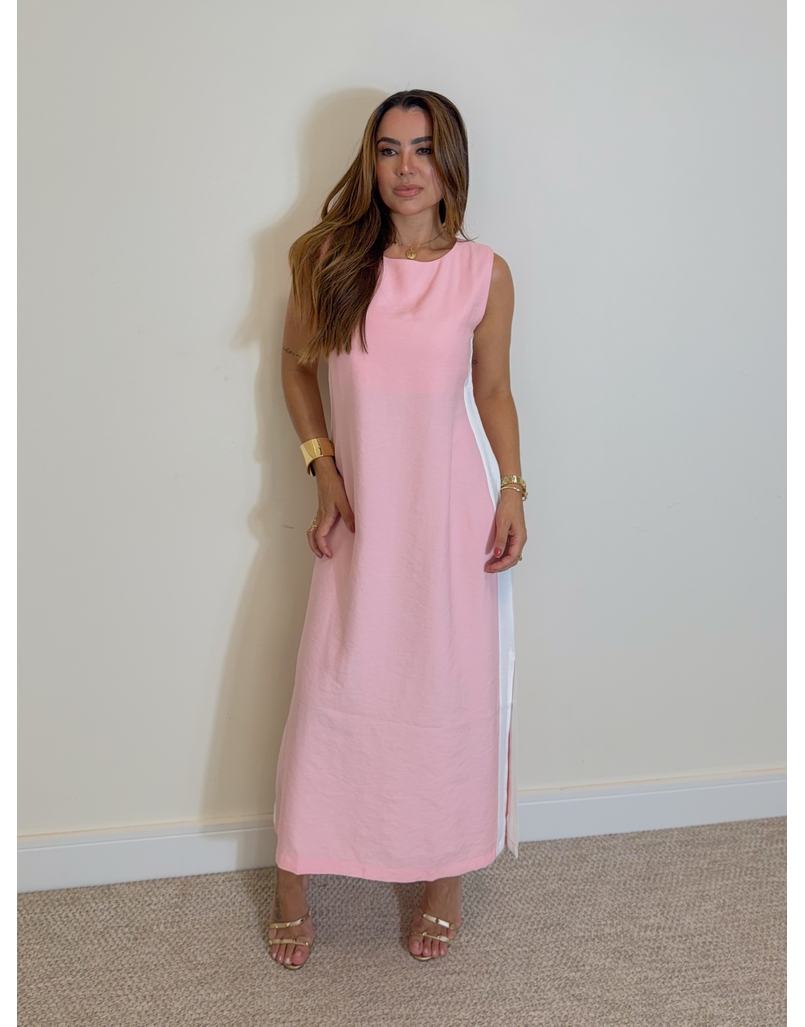 Vestido Listra Bolívia Rosa