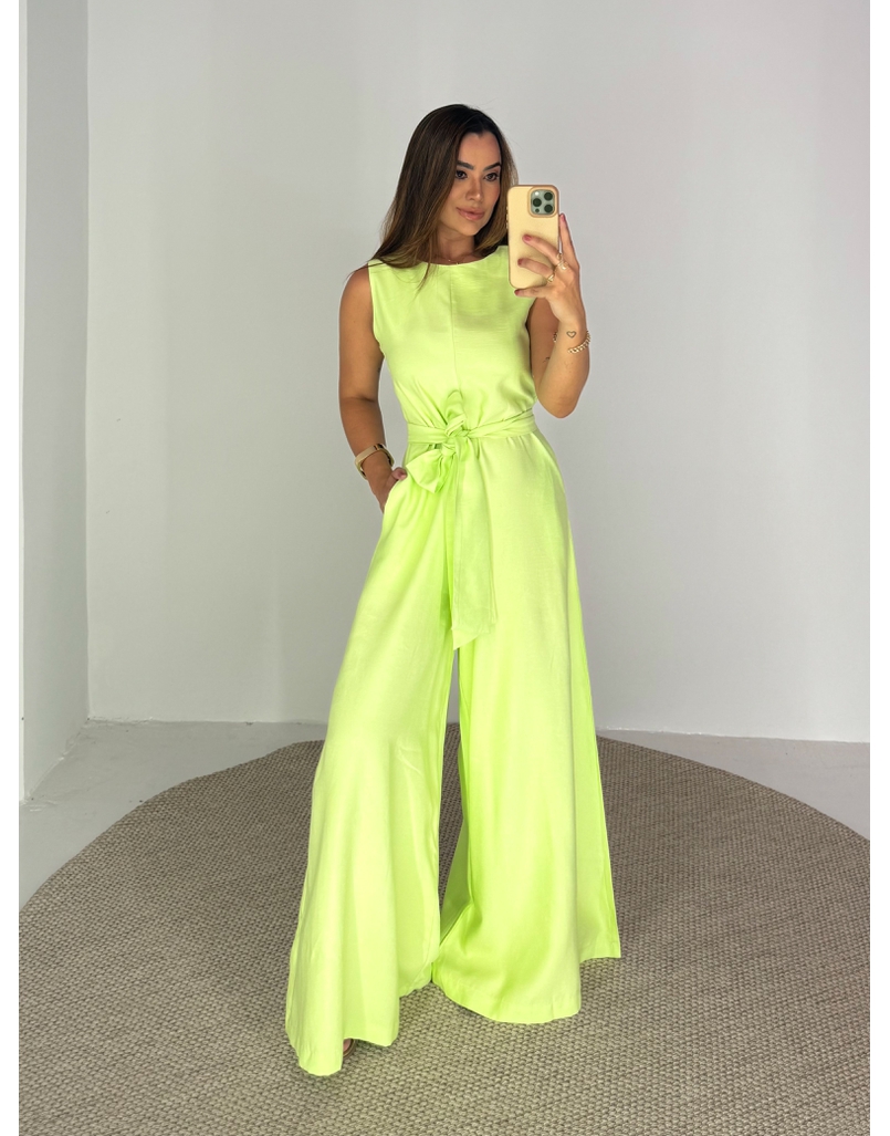 Macacão Pantalona Mônica Lima