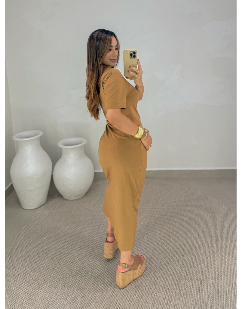 Vestido Kelly Caramelo