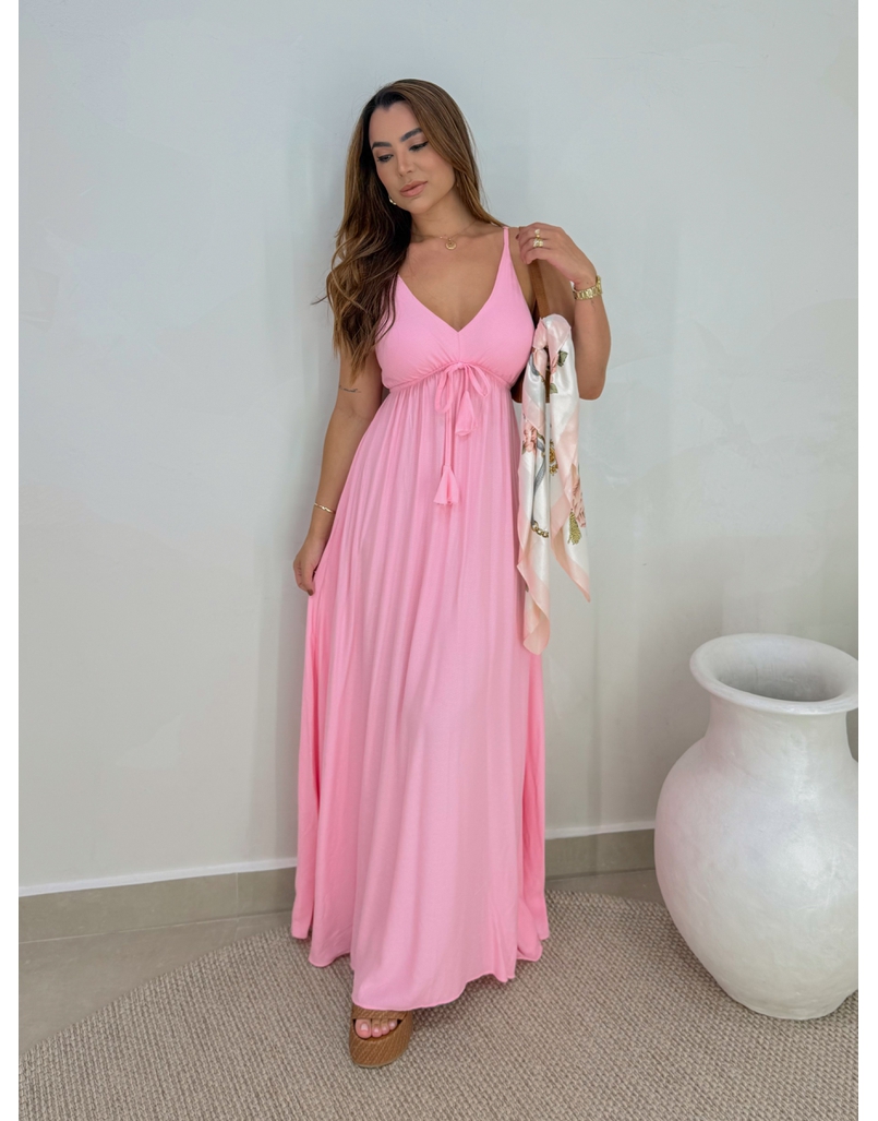 Vestido Liso Ibiza Rosa