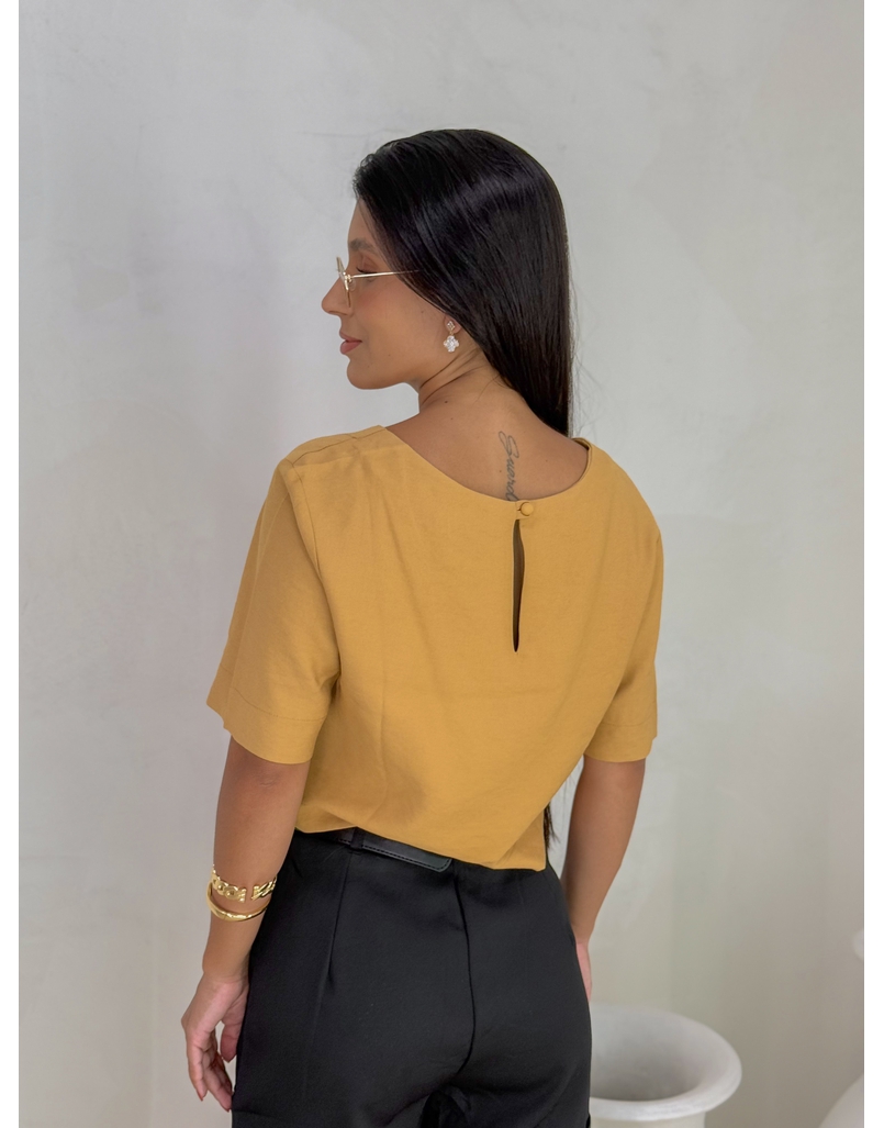 Blusa Sofie Caramelo