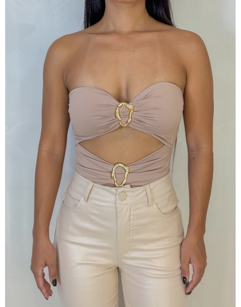 Body Fivela Tomara Que Caia Areia 