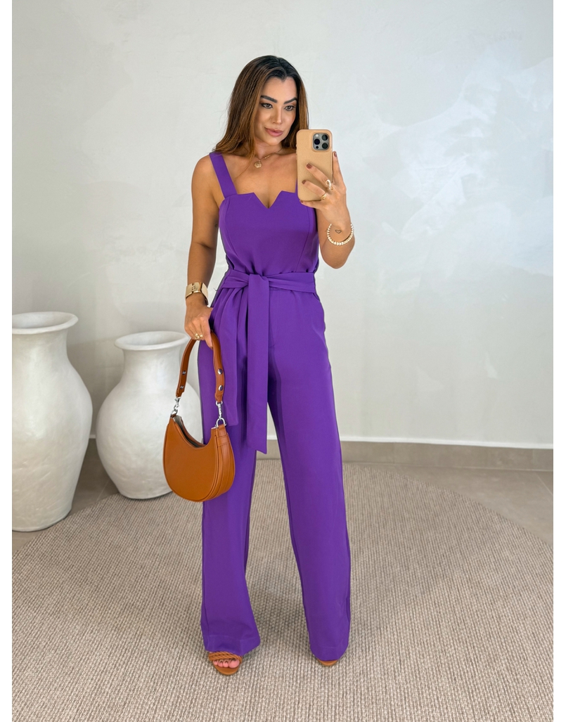 Macacão Lisboa Roxo