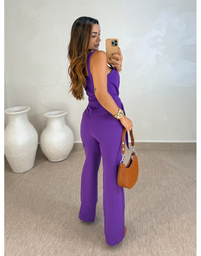 Macacão Lisboa Roxo