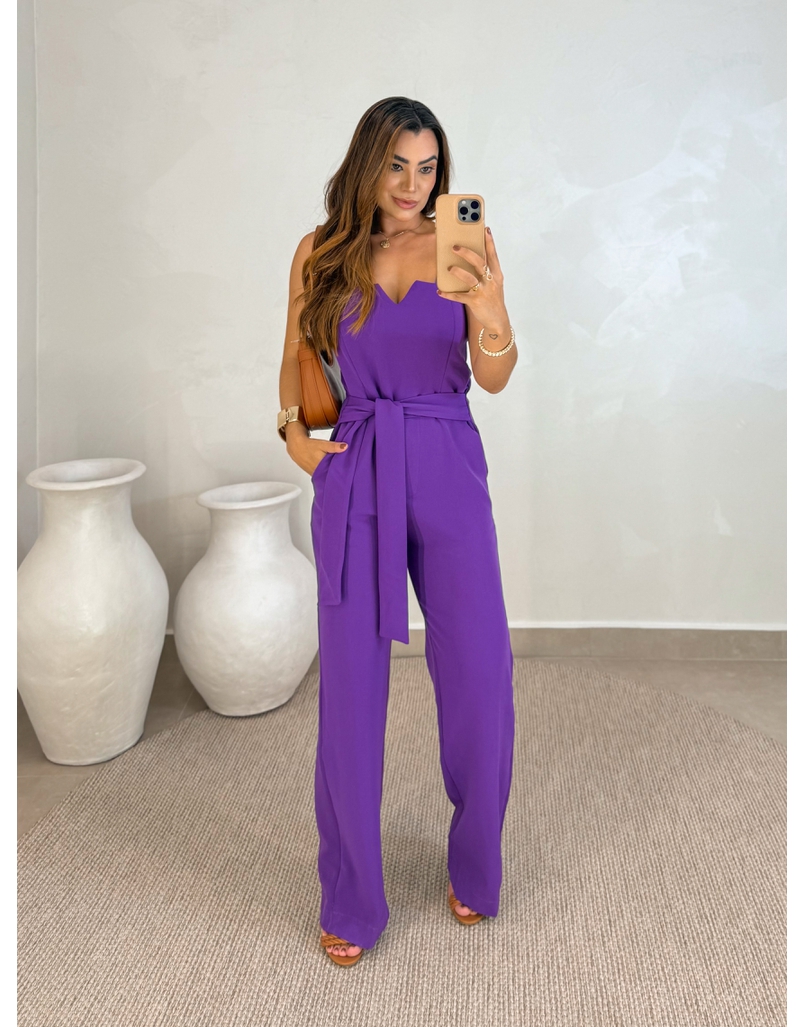 Macacão Lisboa Roxo