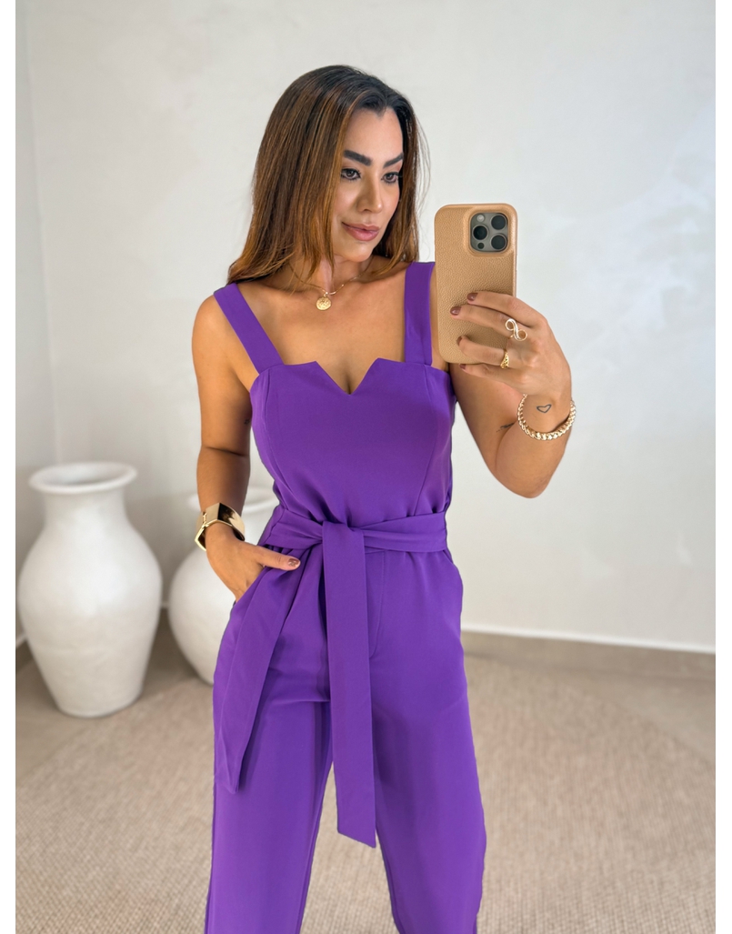 Macacão Lisboa Roxo