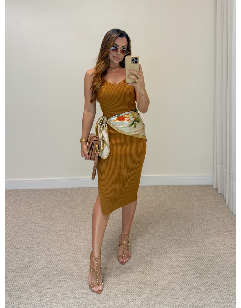 Vestido Istambul Caramelo 