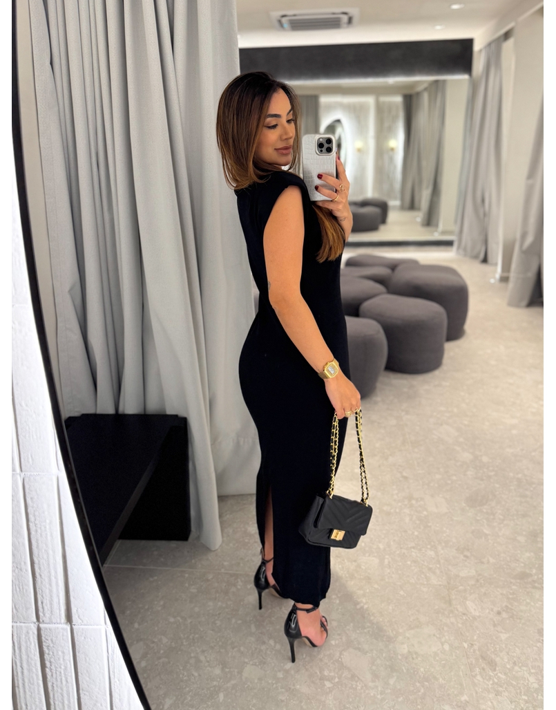 Vestido Muscle Tee Modal Preto