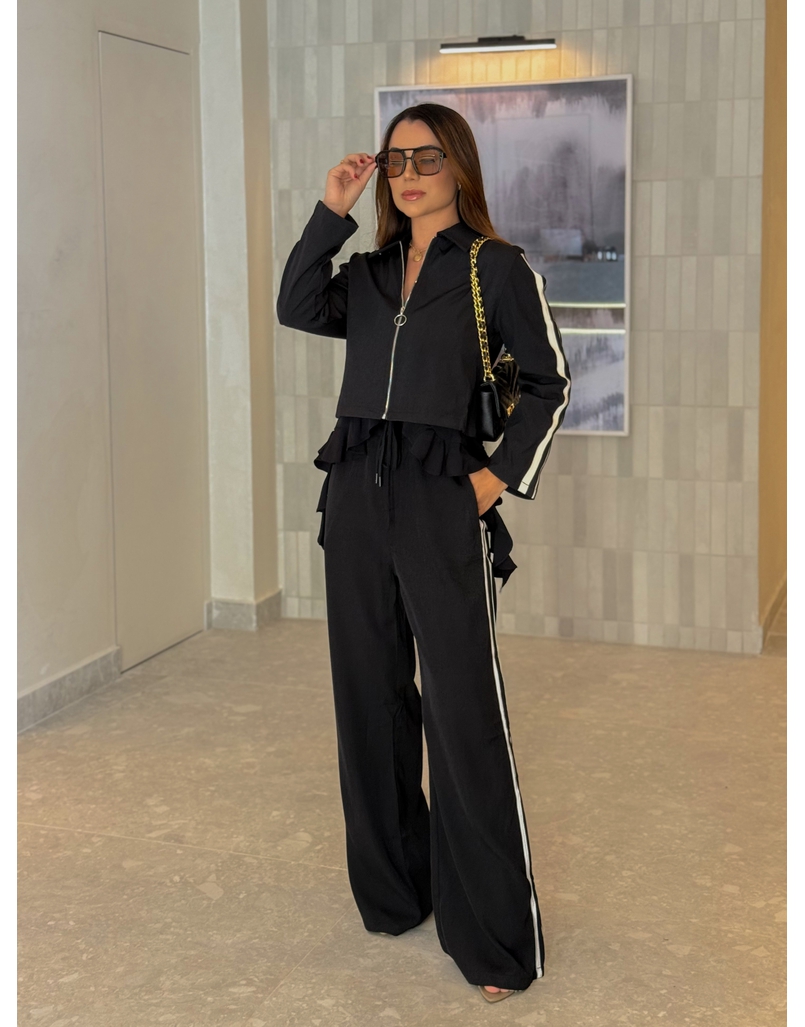 Jaqueta Zíper Jully Preto