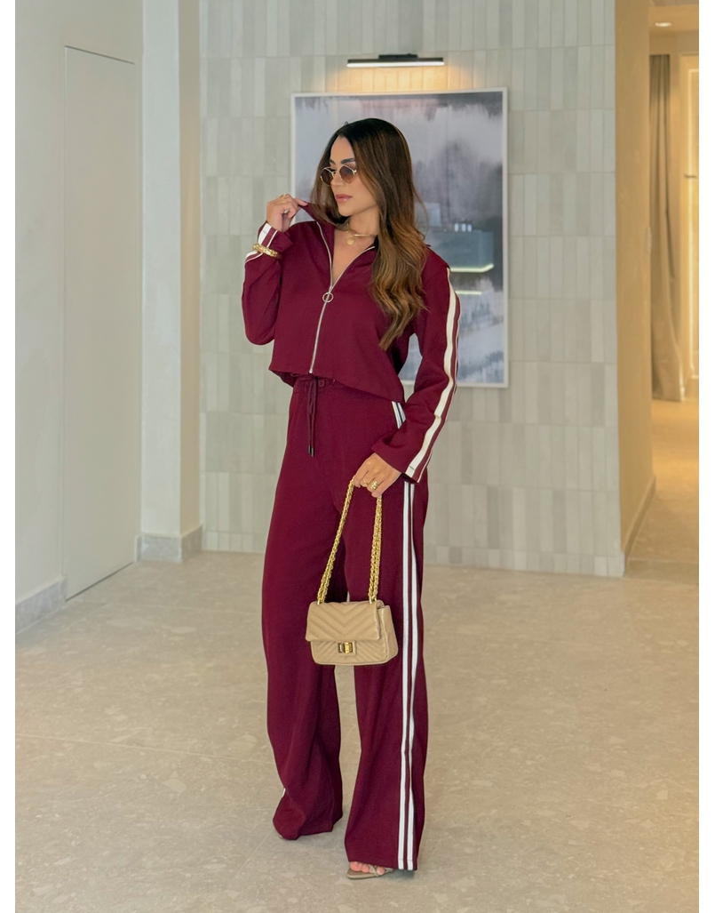 Jaqueta Zíper Jully Cereja