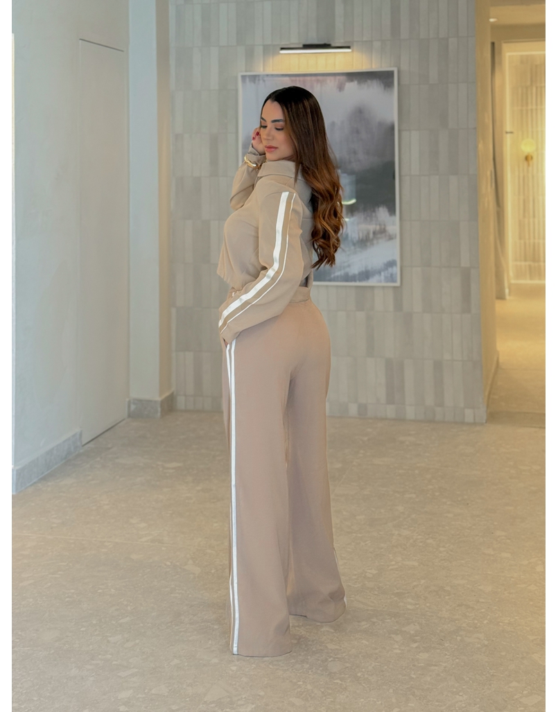 Jaqueta Zíper Jully Cappuccino