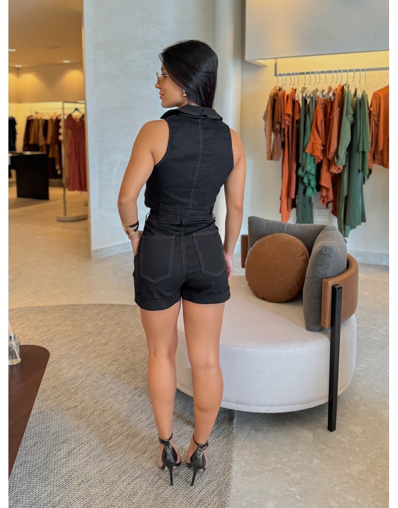 Conjunto Sarja Porto Preto