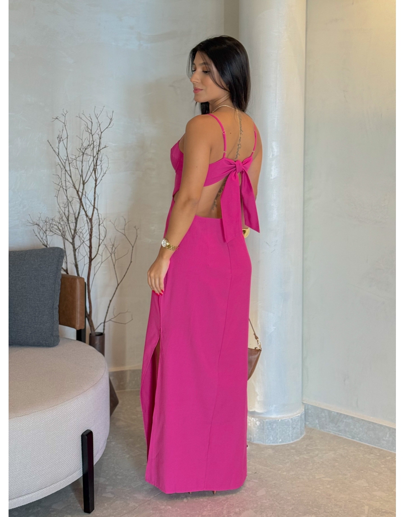 Vestido Meia Taça Emmy Pink
