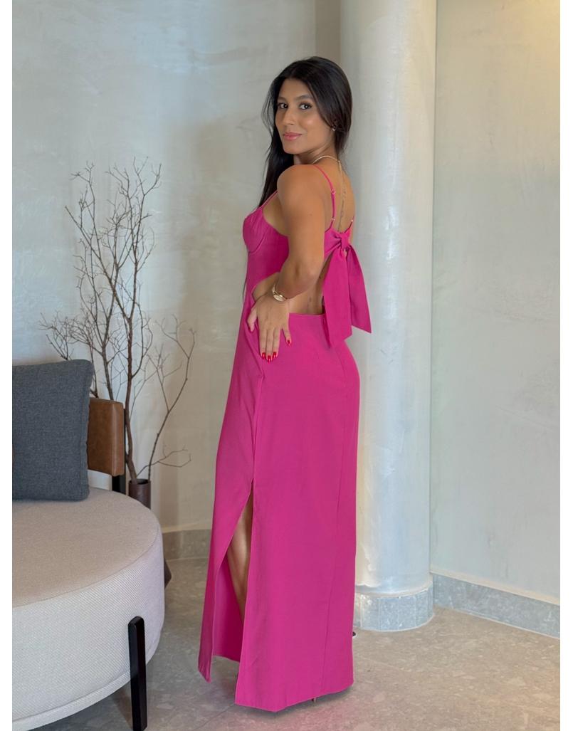 Vestido Meia Taça Emmy Pink