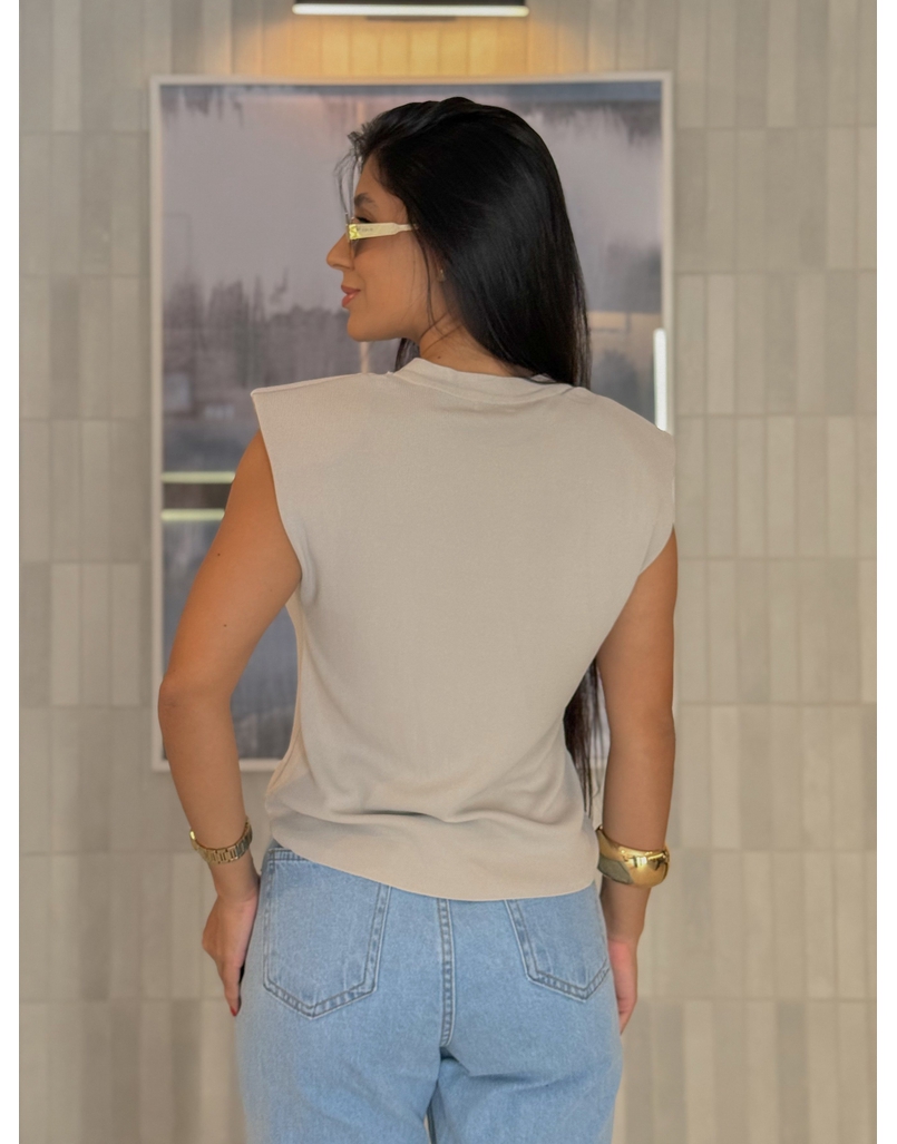 Blusa Muscle Tee Modal Light Cinza
