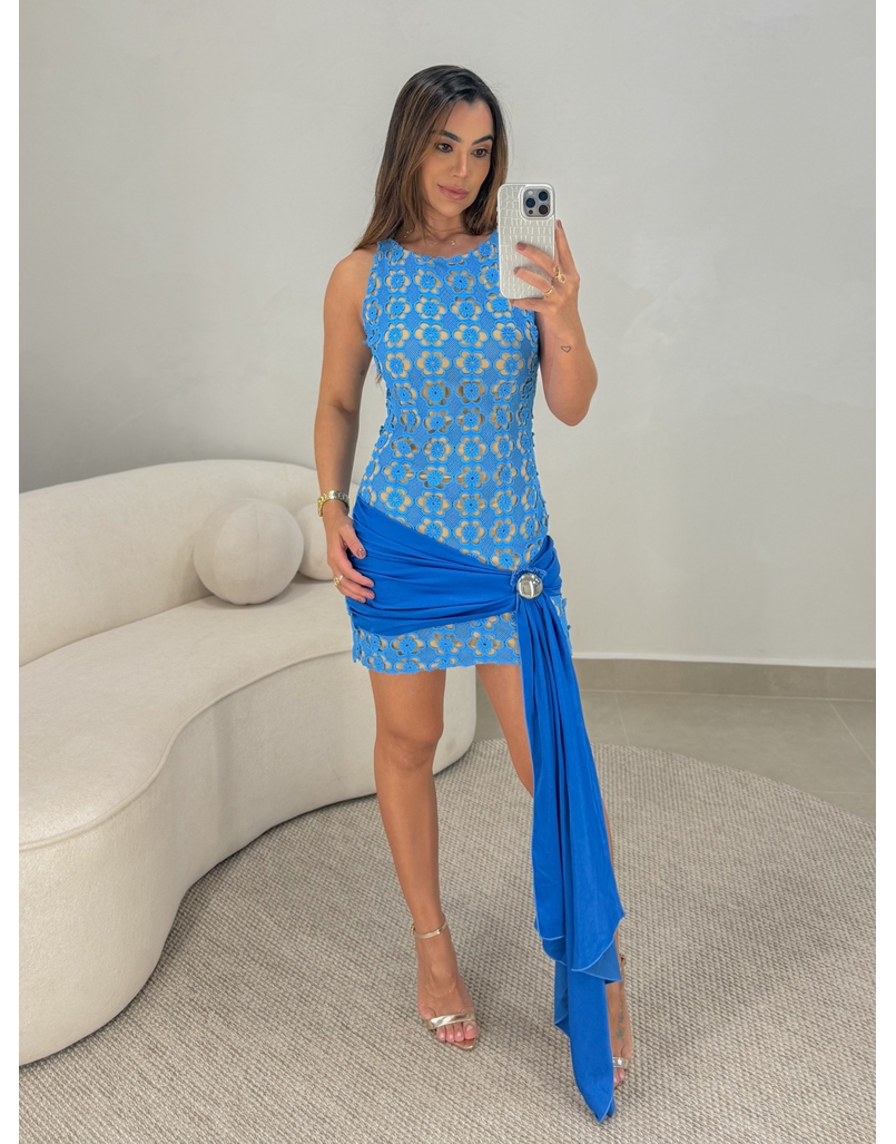 Vestido Nobu Azul