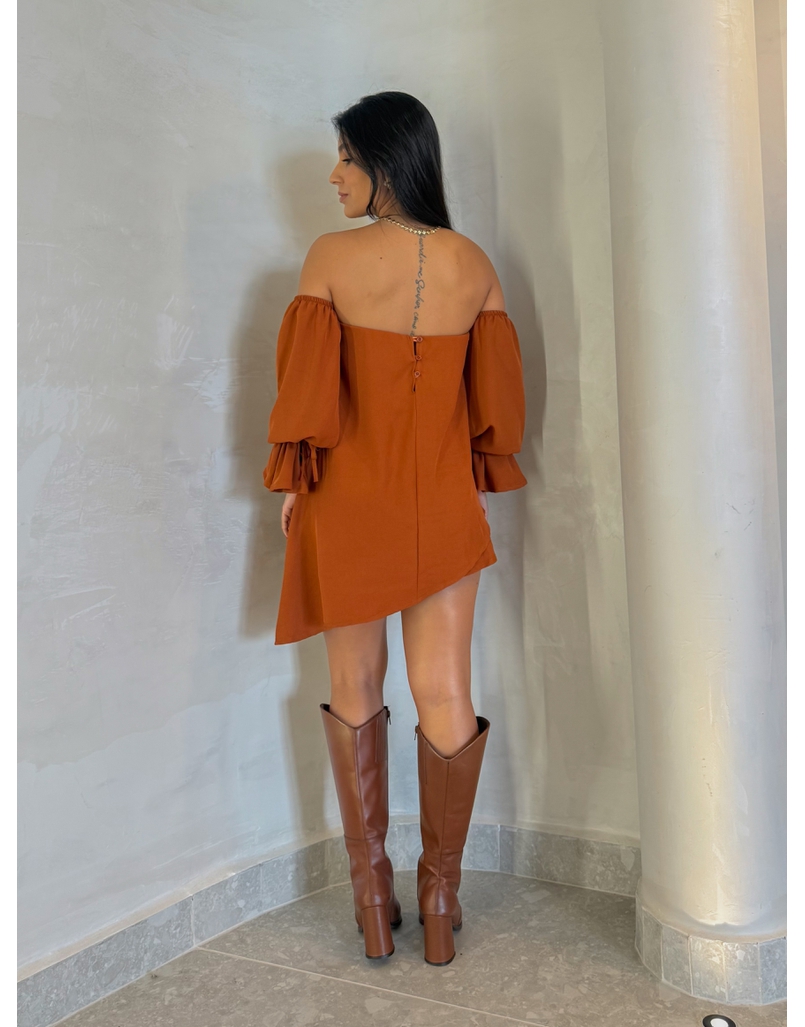 Macaquinho Bata Letícia Marrom