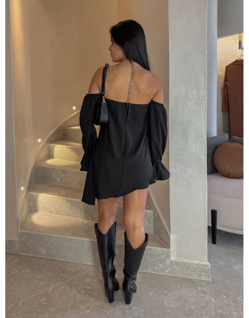 Macaquinho Bata Letícia Preto