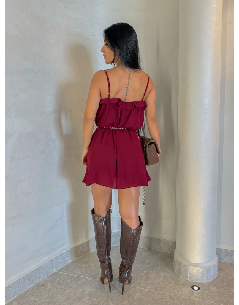 Vestido Bata Carla Cherry